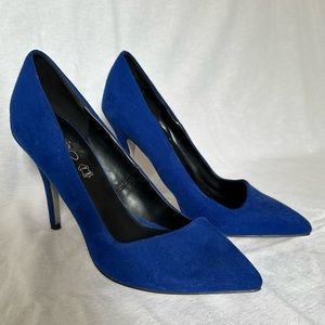 Aldo Nydaudia Heels. Royal Blue. Size 6